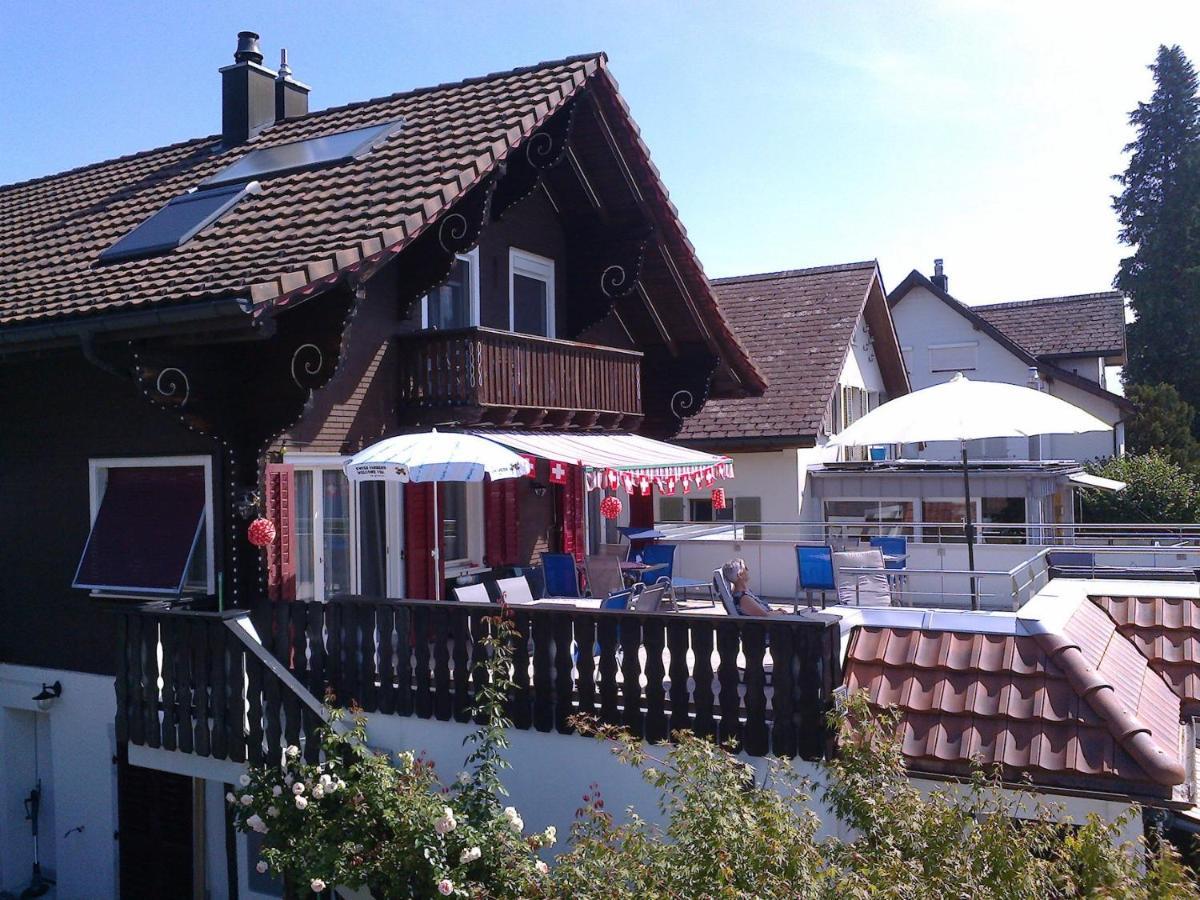 Pension Chalet Charme Siebnen Exterior foto